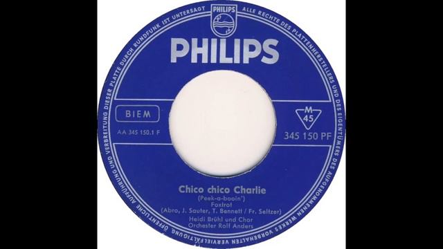 Heidi Brühl - Chico chico Charlie смотреть онлайн