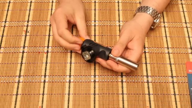 Газовая горелка с пьезоподжигом. смотреть онлайн