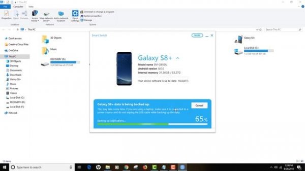 How to Backup and Restore Samsung Phone to PC using Smart Switch