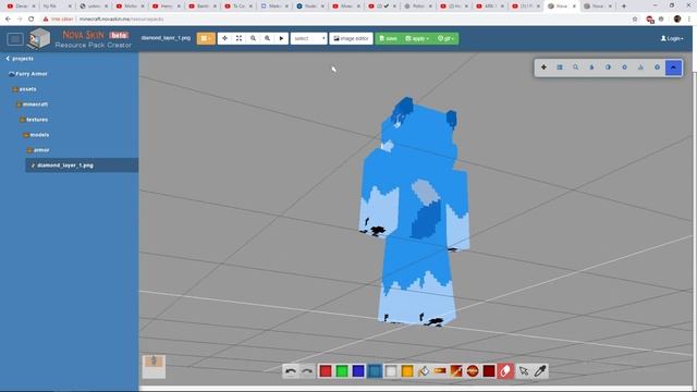 Minecraft | Fursuit Armor Resource Pack (Diamond Armor) смотреть онлайн