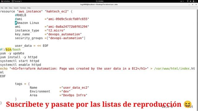 ? ARREGLA ERRORES EN TERRAFORM ?Invalid Expression mientras usas EOF en un archivo TF | IaC смотреть онлайн