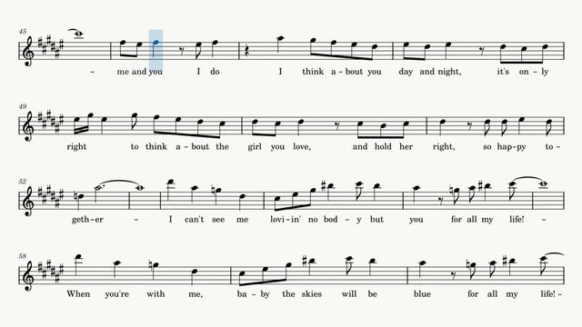 Happy Together (Sheet Music Play Along) [Eb Instruments - E♭ Instruments] смотреть онлайн