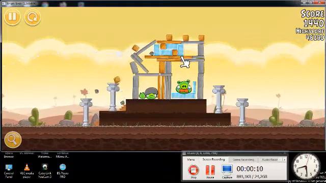 Gameplay PC Angry Birds - POACHED EGGS S3E1-21 FULL GAME смотреть онлайн