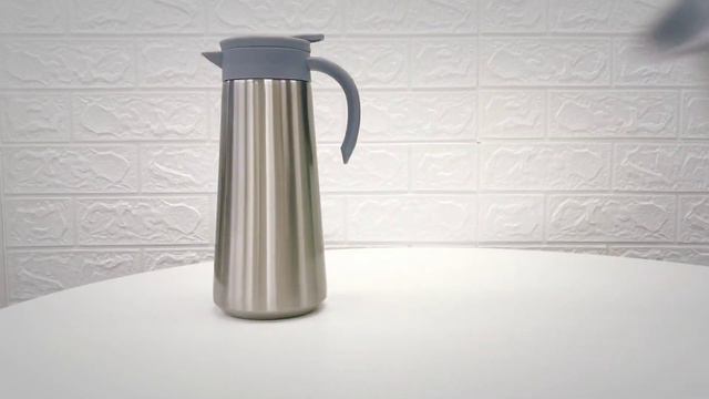 40 Oz Stainless Steel Thermal Coffee Carafe, Double Walled Vacuum Thermos, 12 Hour Heat Retention смотреть онлайн