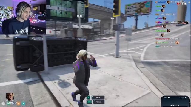 xQc GTA RP Session #0264 смотреть онлайн