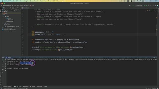 04_Grundlagen der Programmierung mit Kotlin - Übungsaufgabe 2/3 (Grundrechenarten, Break-Even-Point смотреть онлайн