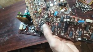 Комета 225С-3 (1991г.) - разбор магнитофона драг-металлы, есть золото и палладий.