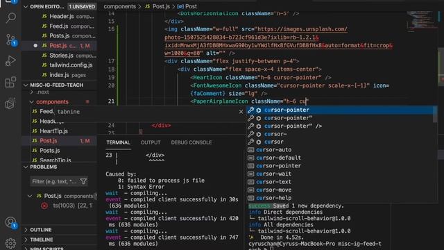 Let's build an Instagram home page UI clone with Next.js and TailwindCSS???? смотреть онлайн