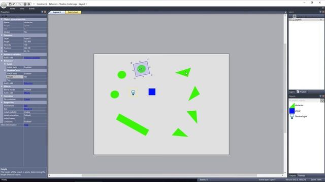 Construct 2 Tutorial - The Shadow Caster Behavior смотреть онлайн