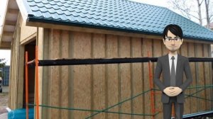 Проект гаража из СИП панелей. Отзывы о строительстве домов Виллози Хаус. Проект 19-14 Гараж