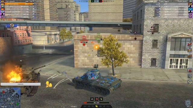 Играем в Танки на евро сервере (WOT BLITZ) смотреть онлайн
