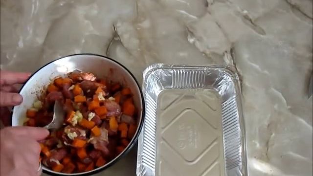 Мясо индюшатины запеченное с тыквой смотреть онлайн