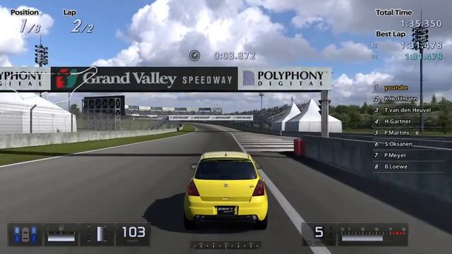 Gran Turismo 5 Sunday Cup+Prize Car смотреть онлайн