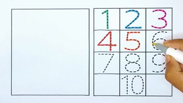 How to Read and Count Numbers 1 to 10 With Rose Flower's - Ks Art смотреть онлайн