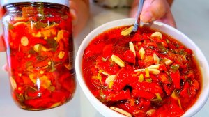 ЗАПЕЧЕННЫЙ ПЕРЕЦ НА ЗИМУ. Остренький! Нравится всей семье.  Проверенный рецепт