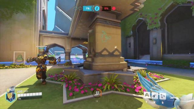 NEW ICE ANGEL ECHO Skin Gameplay! (Overwatch 2) смотреть онлайн