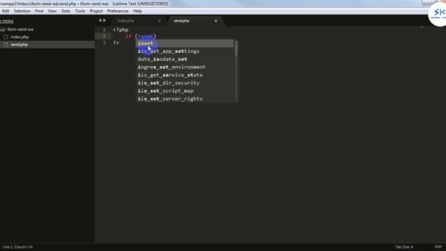 Tutorial Send Form Website auto WhatsApp with PHP смотреть онлайн