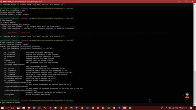 Curso 5 de Git - ¿Cómo deshago un commit? смотреть онлайн