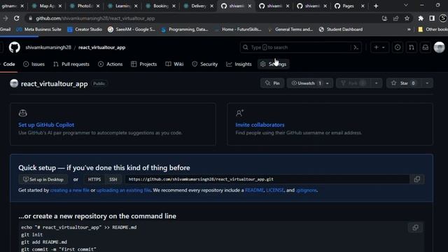 Finally deploy 10 react project on github and take few setting to do on github смотреть онлайн