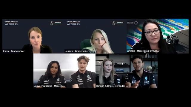 Gradcracker & The Mercedes-AMG PETRONAS Formula One Team Webinar - Join Mercedes Formula One. смотреть онлайн