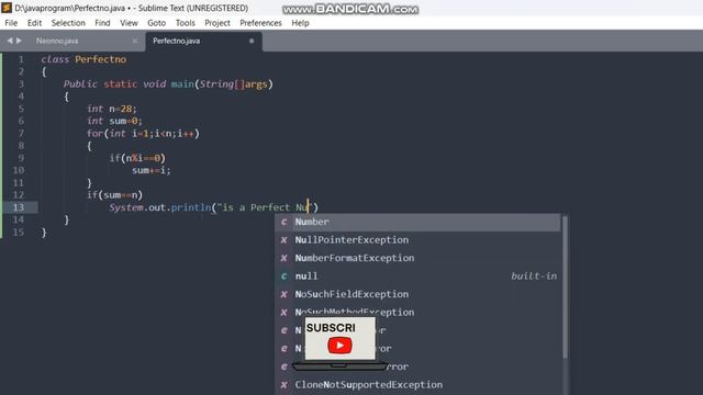Java Program to Check Whether a Given Number is Perfect Number@code.tutorial17 смотреть онлайн