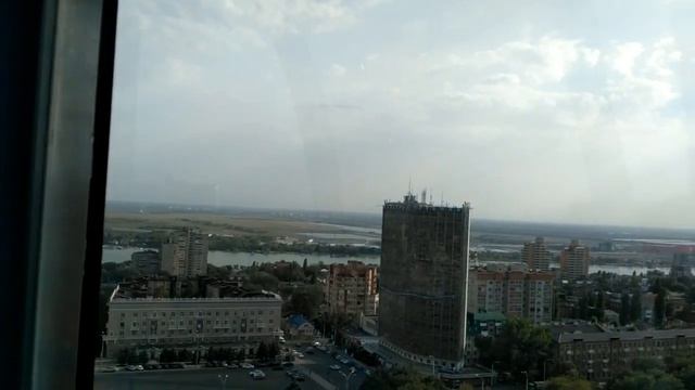 Колесо обозрения, Ростов. Красивый вид смотреть онлайн