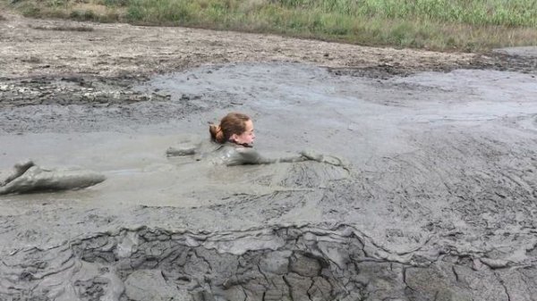 Get out the mud volcano
