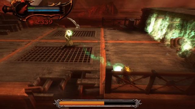 God of War: Chains of Olympus MOD GOLD BLADES OF ATHENA GOW 1 AND 2 смотреть онлайн