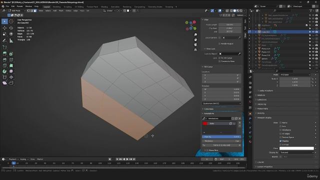 97. Face Elements Eyes Retopology