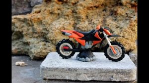 КАК СЛЕПИЛ ПИТБАЙК ИЗ ПЛАСТИЛИНА ?!!!