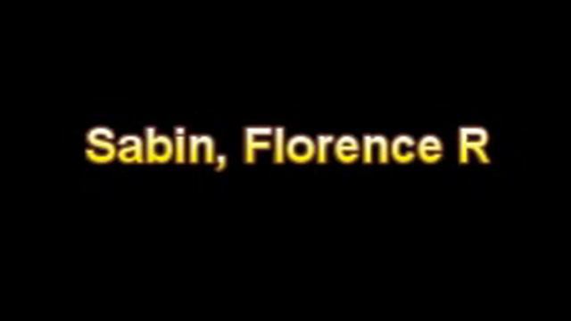 What Is The Definition Of Sabin, Florence R Medical School Terminology Dictionary смотреть онлайн