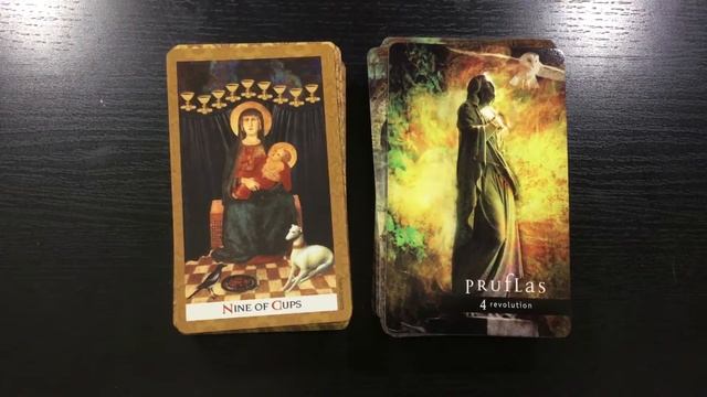 073. Golden Tarot + Bohemian Gothic Tarot + Fallen Angel Oracle Cards | #tarotcombos смотреть онлайн
