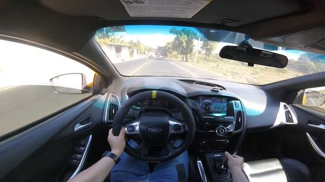 Driving up & down for a little hill / Focus ST mk3/ [POV driving]. смотреть онлайн