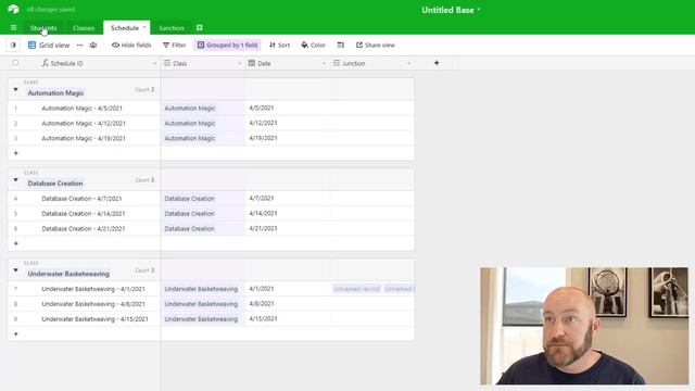 How to Use a Junction Table in your database | Airtable Tutorial смотреть онлайн