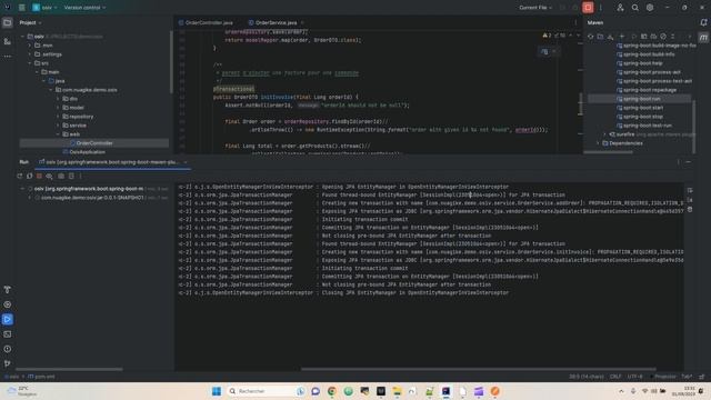 Spring OSIV - Transactions JPA Hibernate avec et sans OSIV Filter - Exemple Spring Boot REST смотреть онлайн