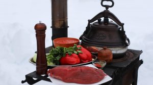 Чашушули. Рецепт грузинской кухни в афганском казане.