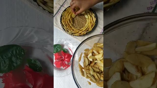 How to make a Rose Blossom Apple tart смотреть онлайн