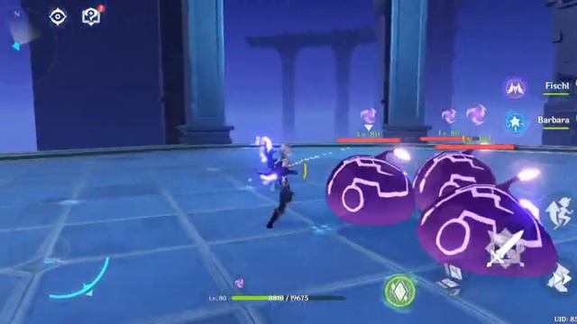 Genshin Impact Boss fight смотреть онлайн