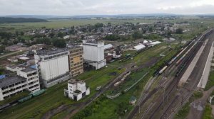 Станция Заозерная. Красноярская железная дорога. Июль 2022