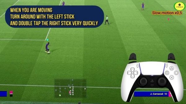 Tutorial : Hoda.k Sombrero ( Sombrero Flick ) on eFootball 2022 ( English ) ⚠️Read description