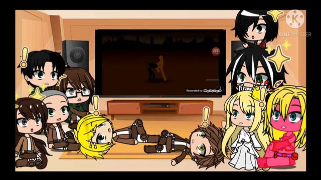 Aot react to Combat God смотреть онлайн