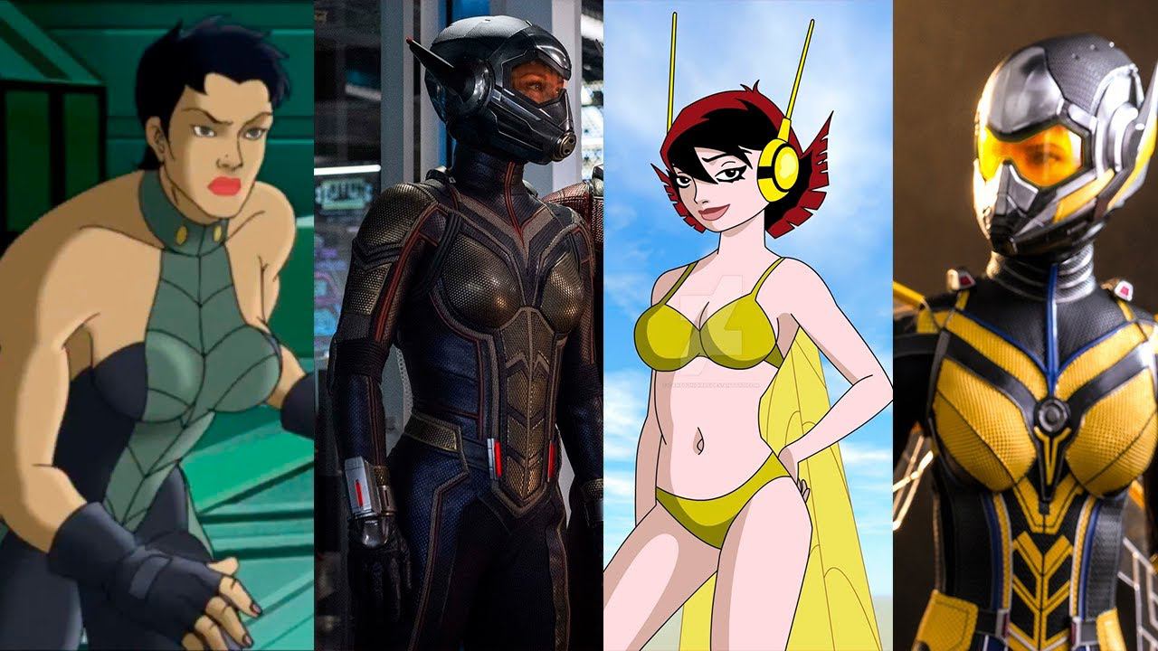 Эволюция Осы в мультфильмах и кино (1966-2023) смотреть онлайн