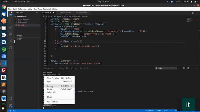 Node JS - Tutorial | Part 9 - " Basic - Routes " | മലയാളത്തിൽ смотреть онлайн