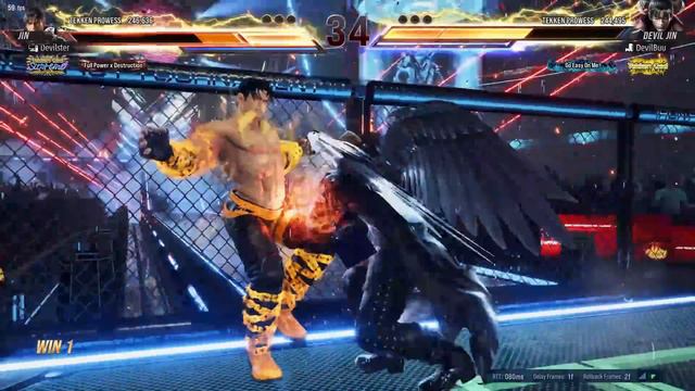 Tekken 8 | Aggressive Jin Vs Devil Buu Tekken God Devil Jin! смотреть онлайн