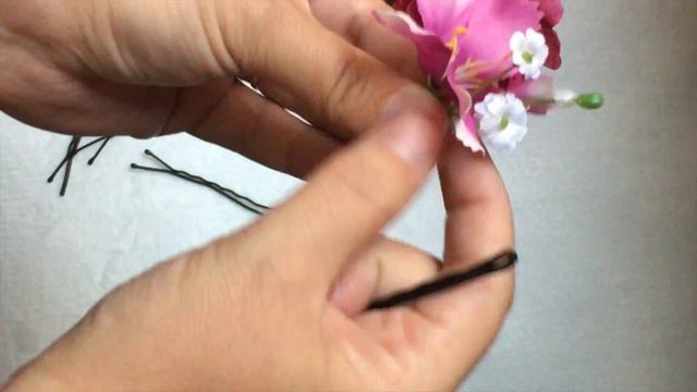 Easy Diy Flower Hair Pins смотреть онлайн
