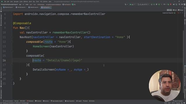 24 - NAVIGATION with ARGUMENTS - Android Jetpack Compose смотреть онлайн