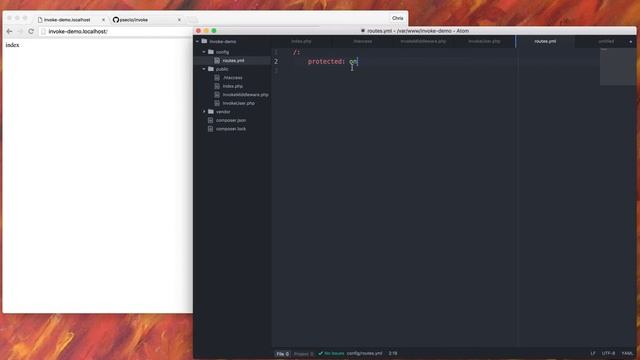 Route Protection with Invoke: Introduction смотреть онлайн