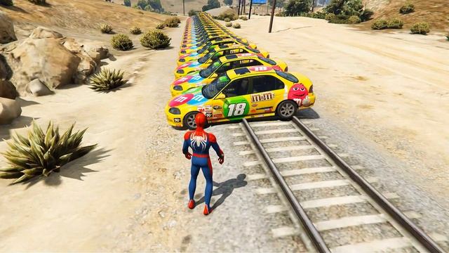 Train Championship #2 - GTA 5 Crazy Train GAME VIDEO Compilation - Train Colors Videos Collection смотреть онлайн