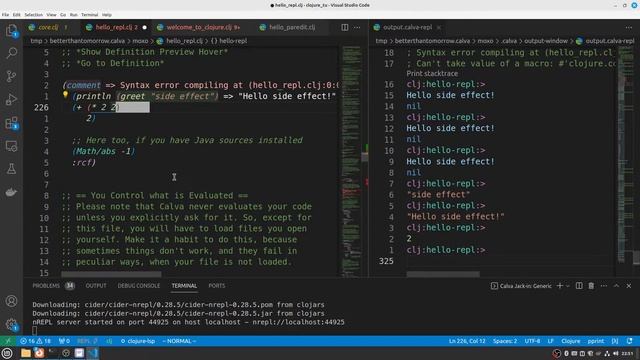 개고생하면서 배우는 Clojure 집중 분석 001(VSCode, Debugging, helix,LunarVim) смотреть онлайн
