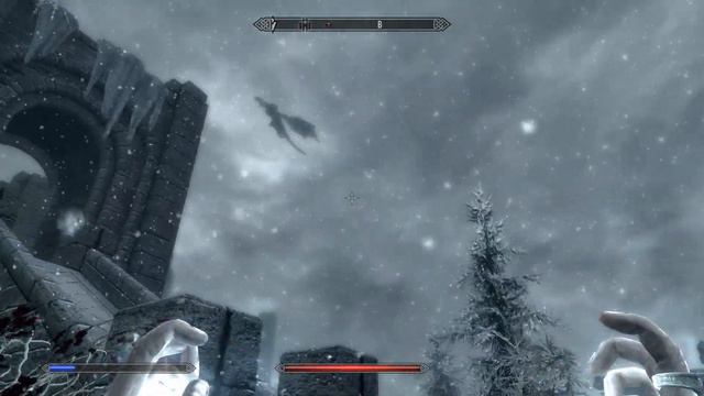 Skyrim  дракон
